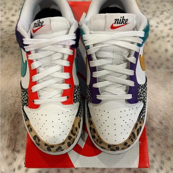 Nike Wmns Dunk Low SE 'Safari Size 6 - Picture 2 of 6